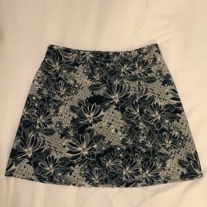 Abercrombie & Fitch Floral Wrap Skirt